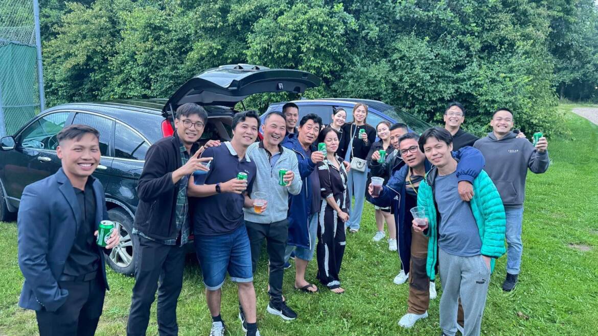 Familiegrillfest i Klubben